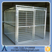 Hot sale new design large outdoor powder coating galvanized dog kennel/pet house/dog cage/run/carrier